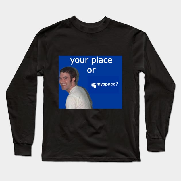 Tom from Myspace Long Sleeve T-Shirt by Mystery Lane